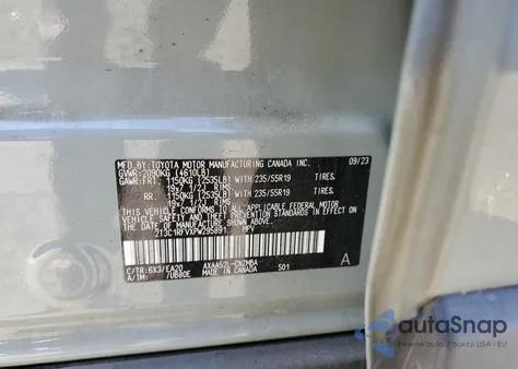 2023 Toyota Rav4 Xle Premium из США, поврежденный, VIN 2T3C1RFVXPW295891